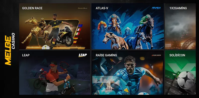 Sanal spor sağlayıcıları: Golden Race, Atlas-V, Leap, Raise Gaming